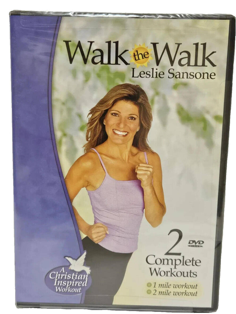 Walk the Walk with Leslie Sansone - One & Two Mile Walk (DVD, 2003) - NEW\Sealed